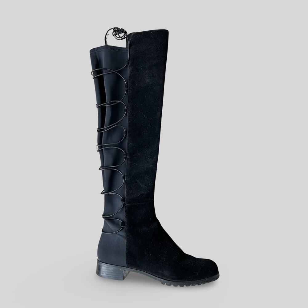 Michael Kors Sky Suede Scuba Boots - Picture 1 of 6